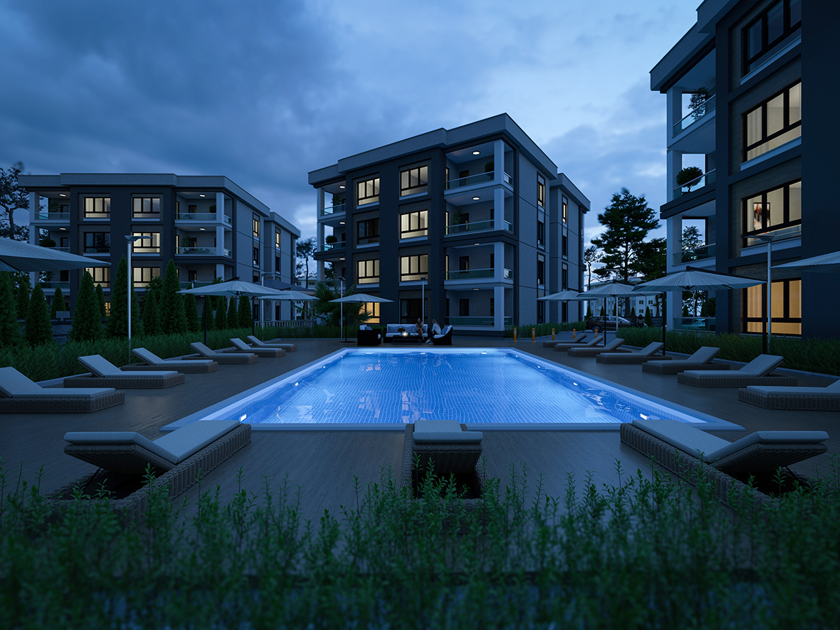 Karnur Yolçatı 3D render